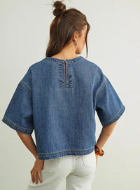 Thea Denim Top