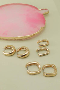 Trio Hoop Earrings Set