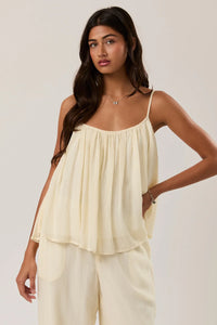 Sunny Chiffon Tank