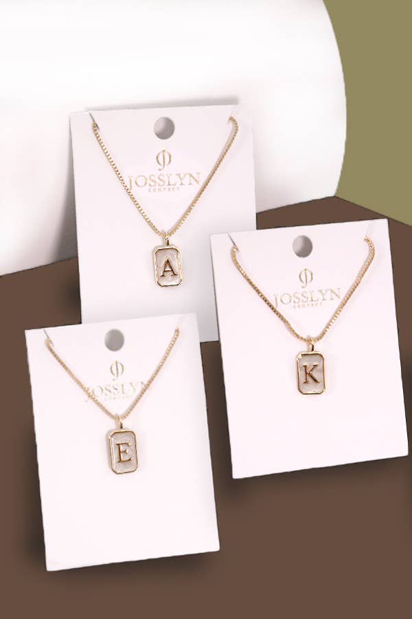 Monogram Initial Necklace