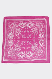 Paisley Bandana Design Square Scarf