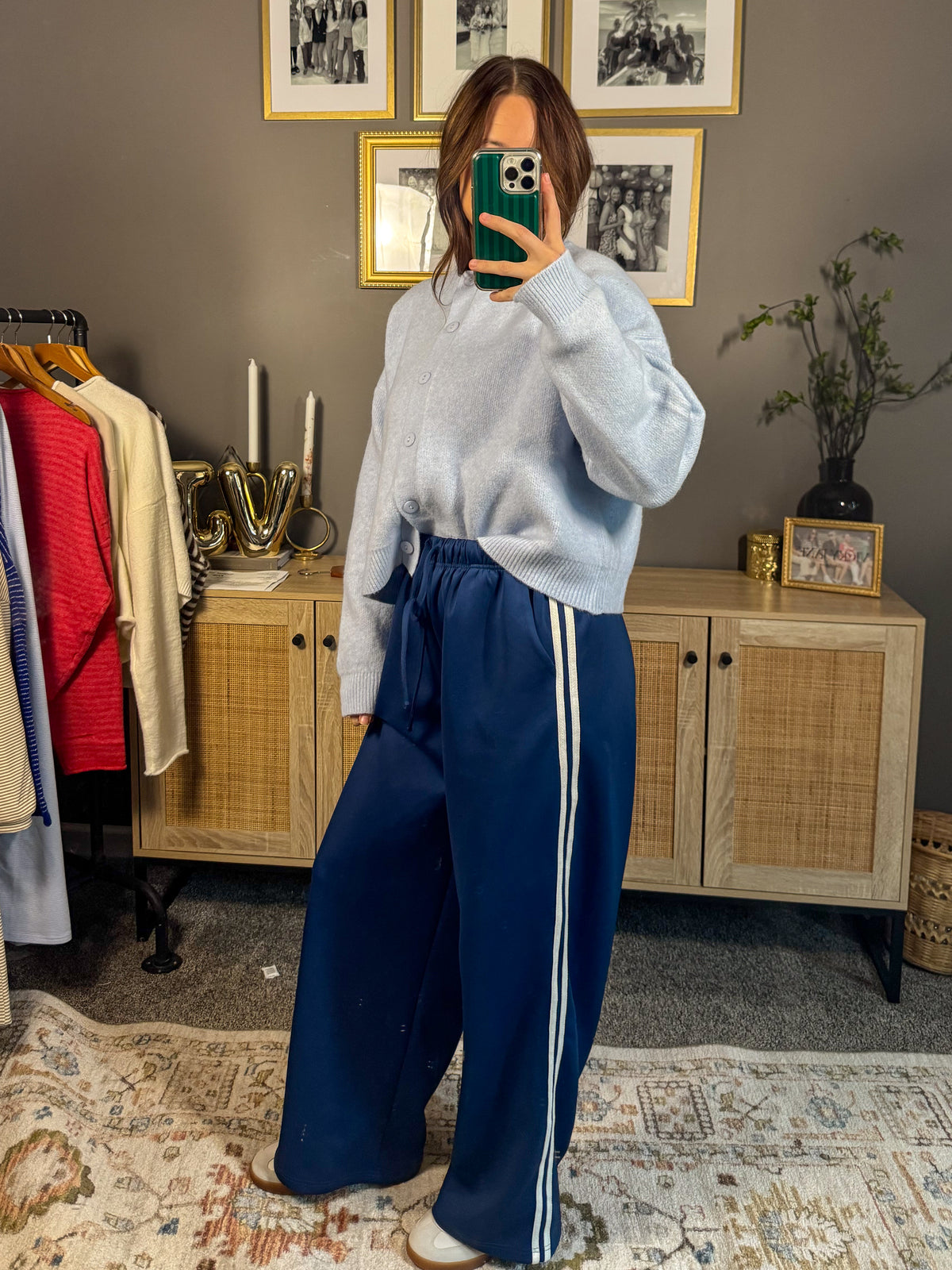 Jaclyn Sweatpants - Navy