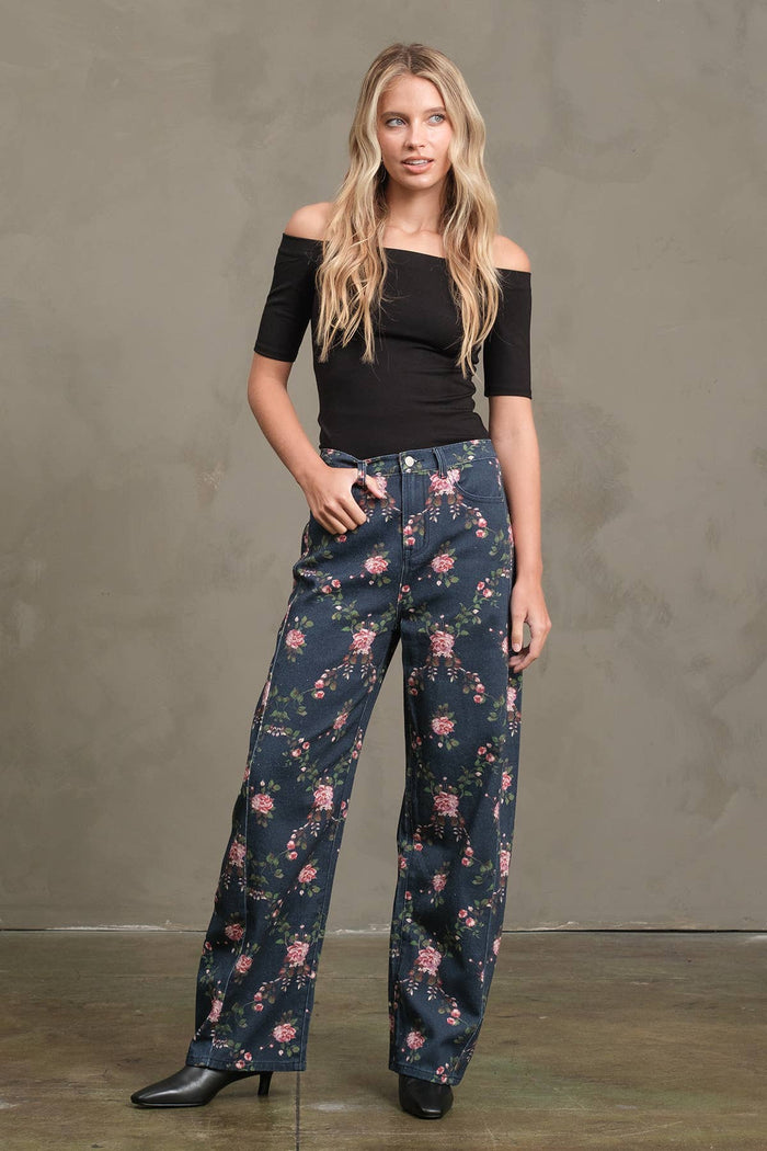 Finley Floral Bottoms