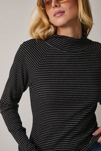 Victoria Stripe Knit Top