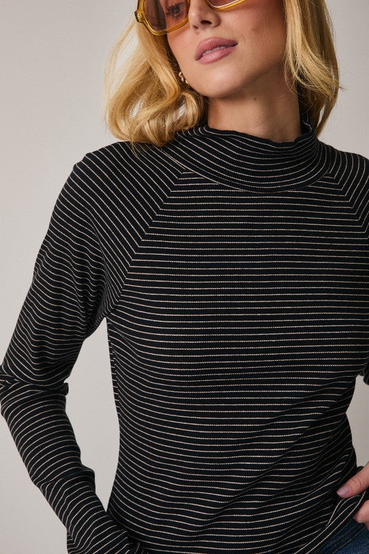 Victoria Stripe Knit Top