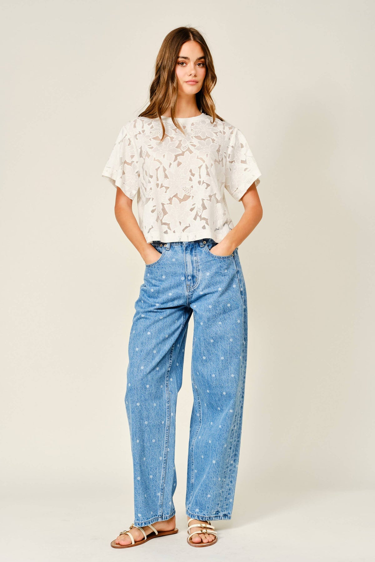 Penny Polka Dot Jeans