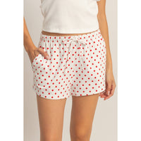 Vinny Polka Dot Drawstring Shorts