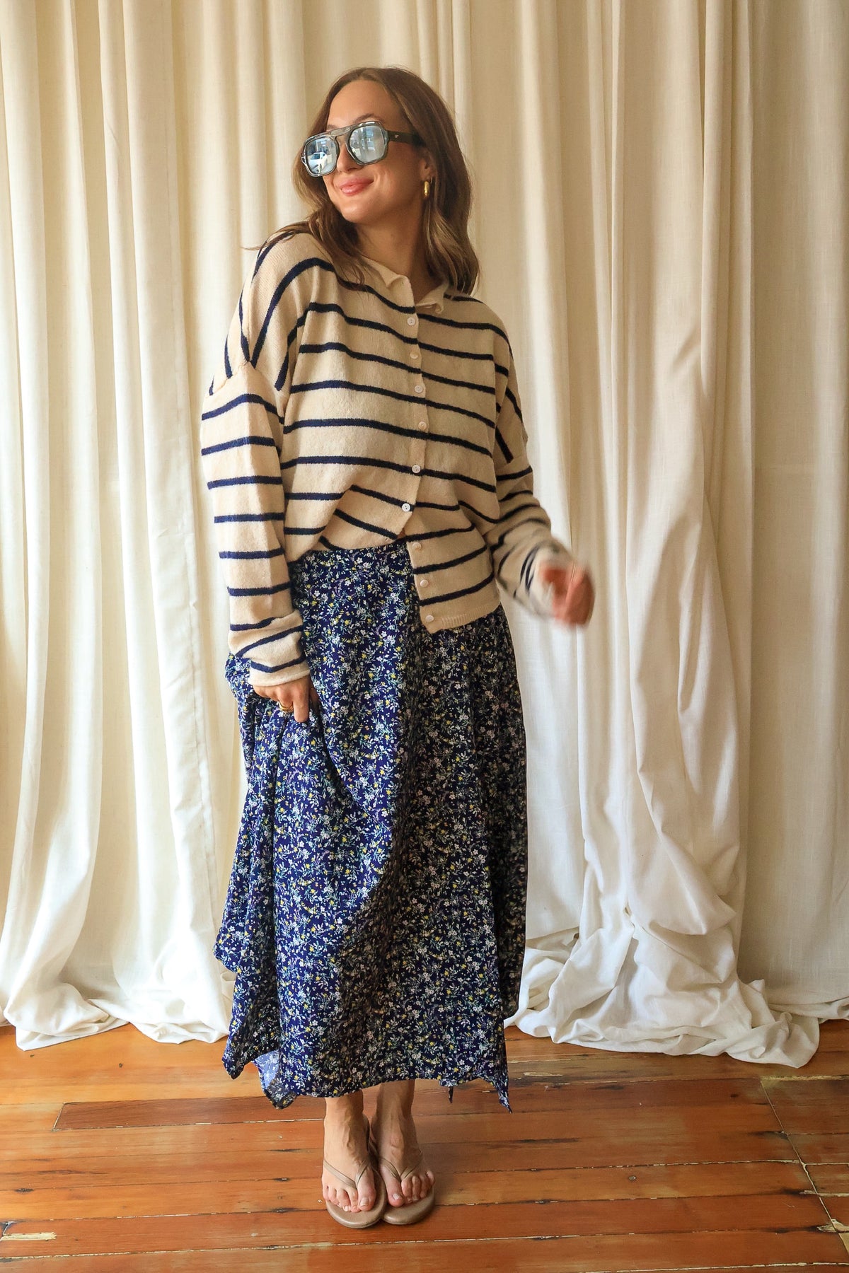 Piper Cardigan - Coastal