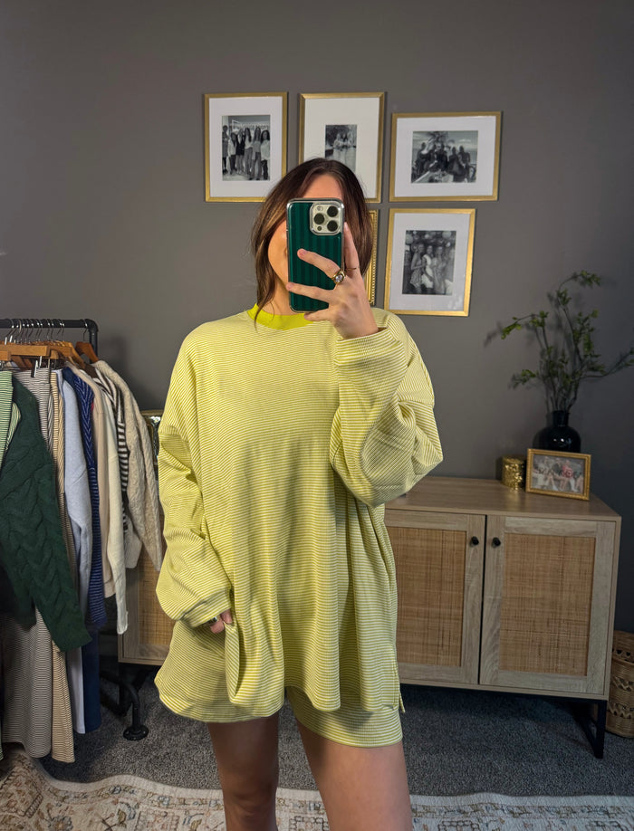 Goldie Crewneck - Moss