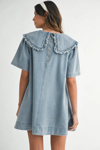 Oakley Collared Denim Dress