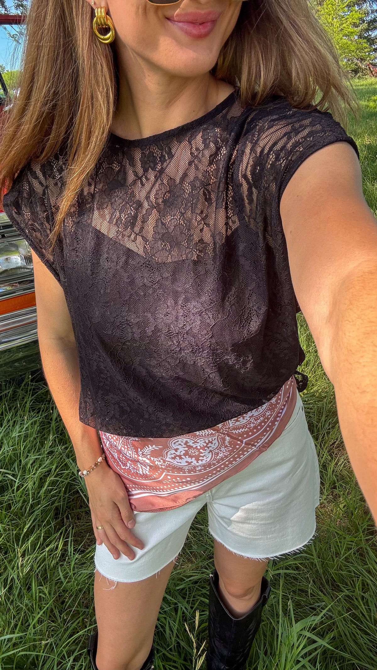 Viviane Lace Top