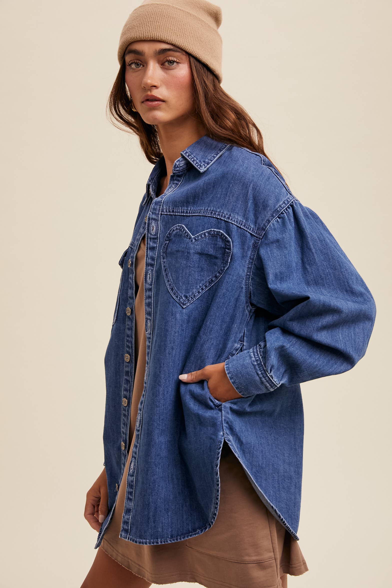 Darla Denim Shirt – Vicky Jane