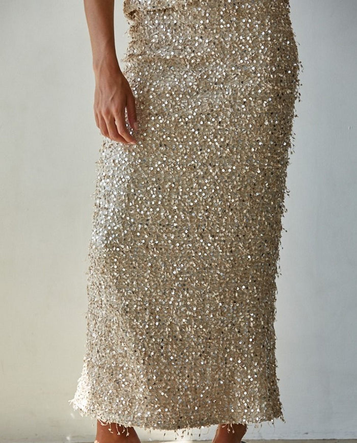 Belle Sequin Skirt