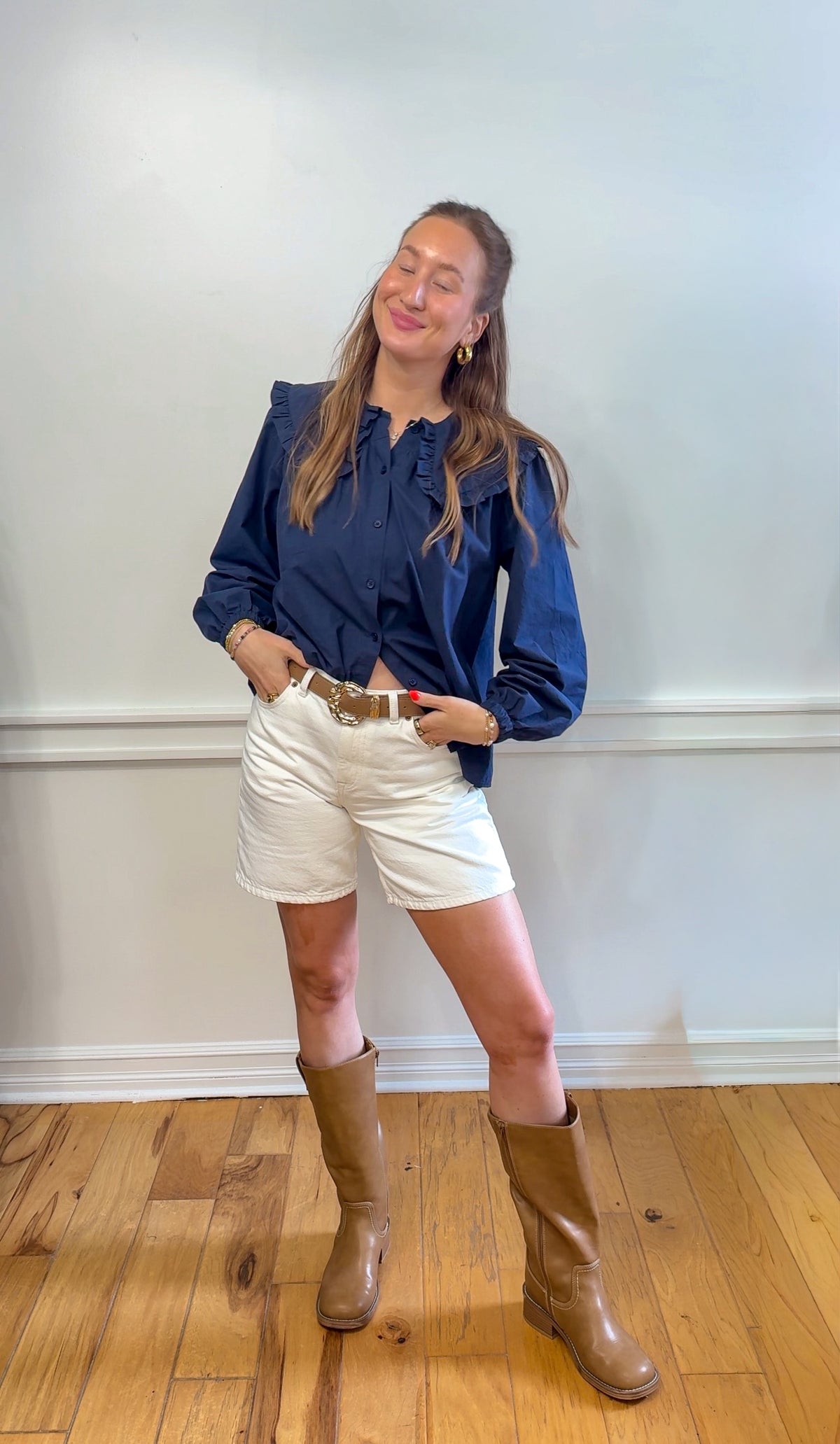 Finley Collared Blouse