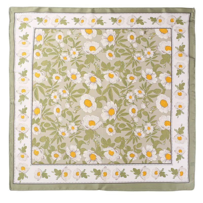 Meadow Floral Print Scarf