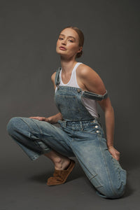 Sarah Denim Overalls