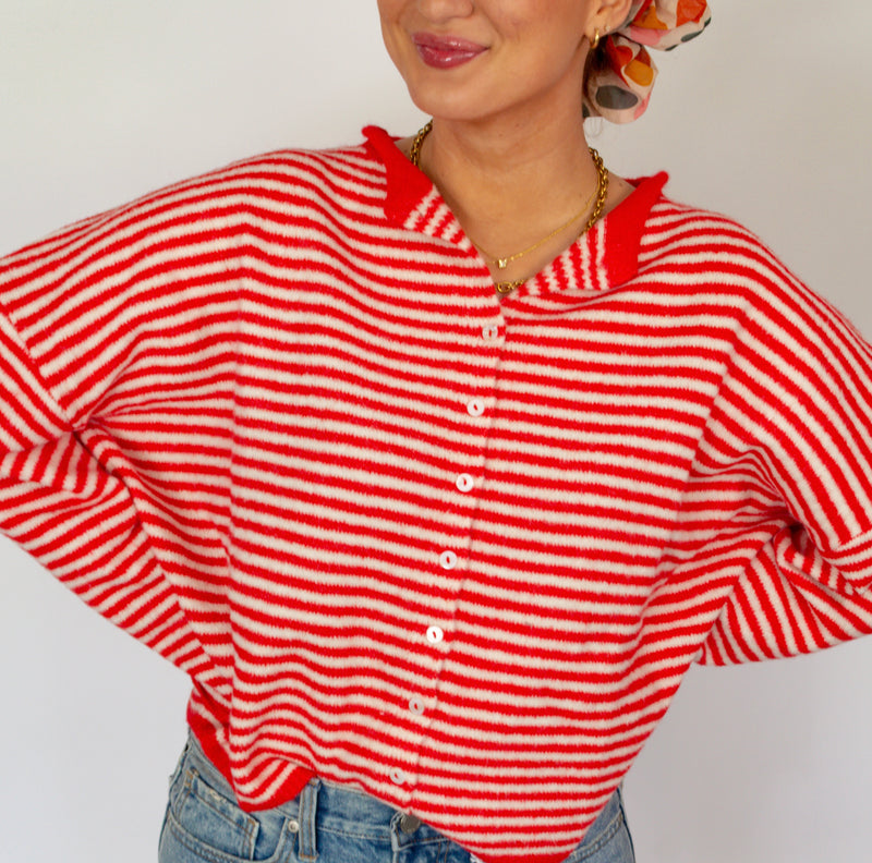 Piper Cardigan - Striped (2 Colors)