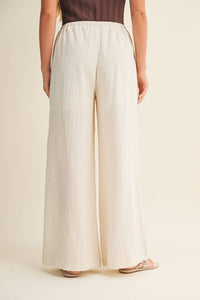 Ginny Linen Wide Leg Trouser