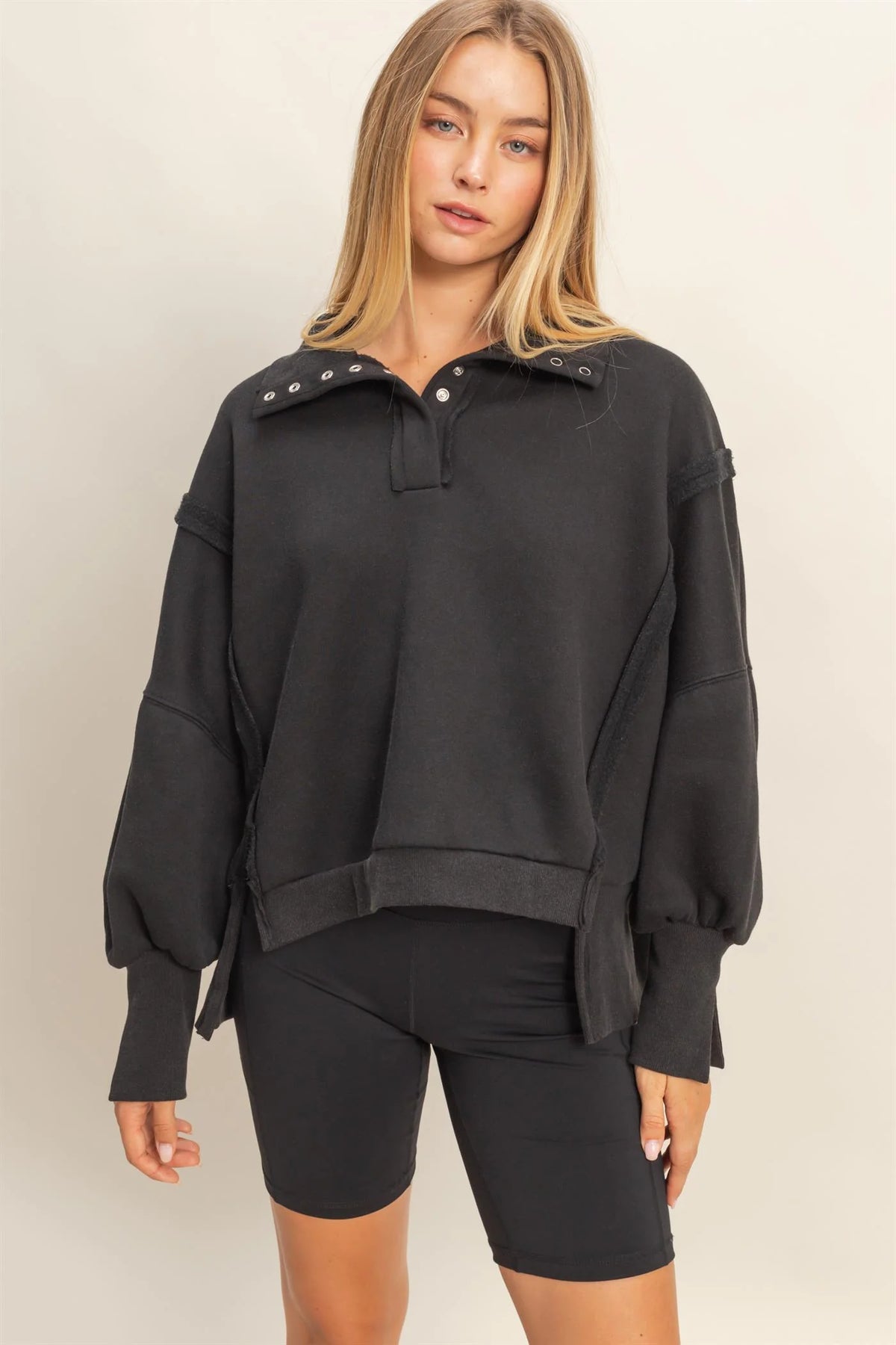 Maggie Snap Pullover