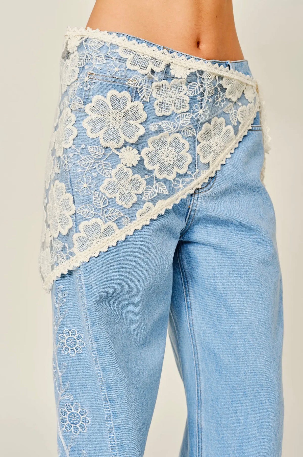 Lace Wrap Skirt