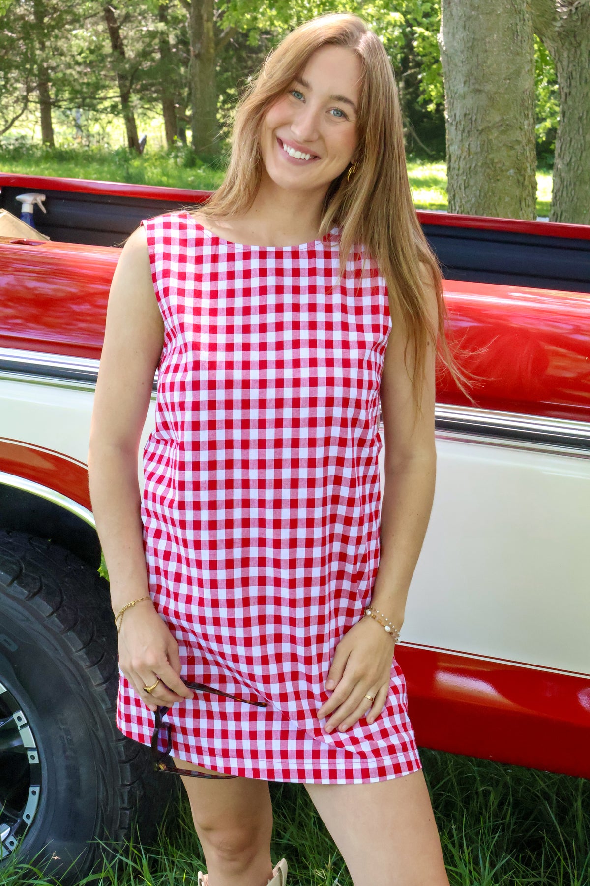 Ella Gingham Dress