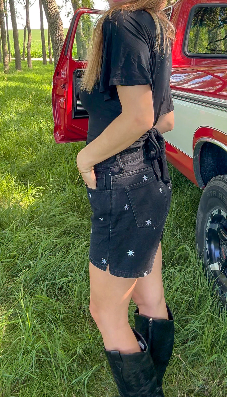 Hattie Starburst Shorts
