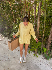 Goldie Crewneck - Moss