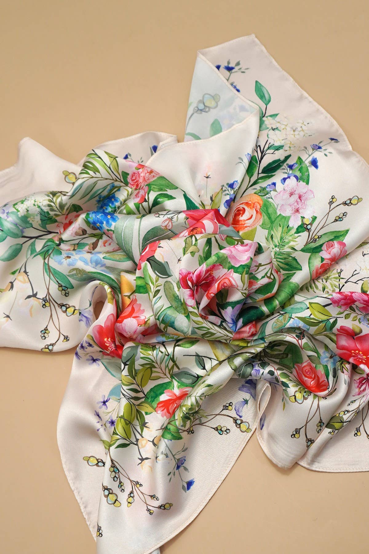 Lily Floral Scarf