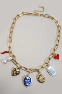 18K Charm Necklace