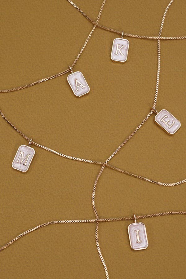 Monogram Initial Necklace