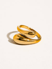 Gabrielle Open Twist Ring