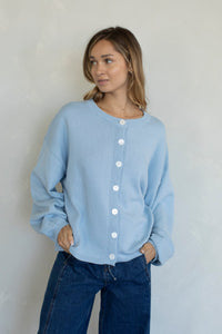 Jade Cardigan - Light Blue