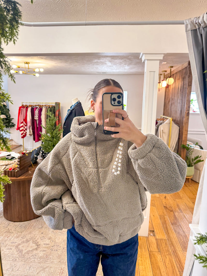 Angie Sherpa Pullover