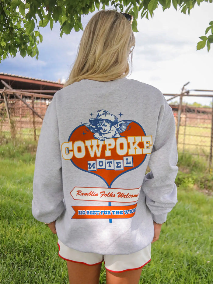 Cleo Cowpoke Crewneck