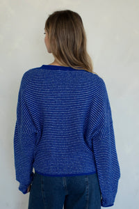 June Cardigan - Blue