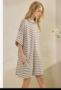 Sally Stripe Dress