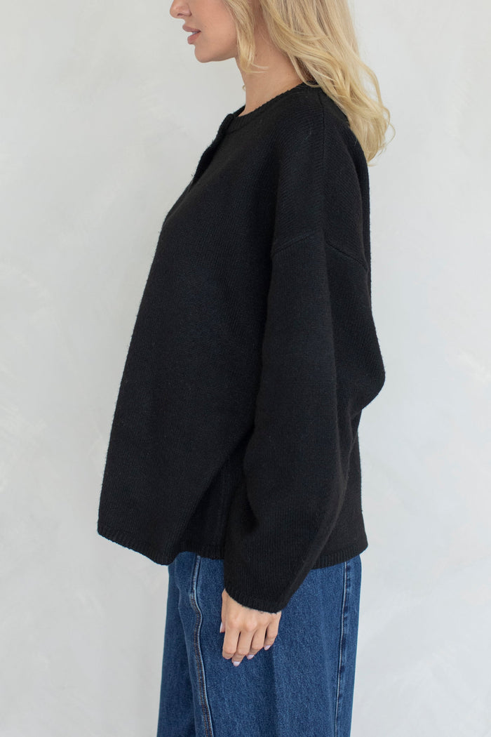 Jade Cardigan - Black