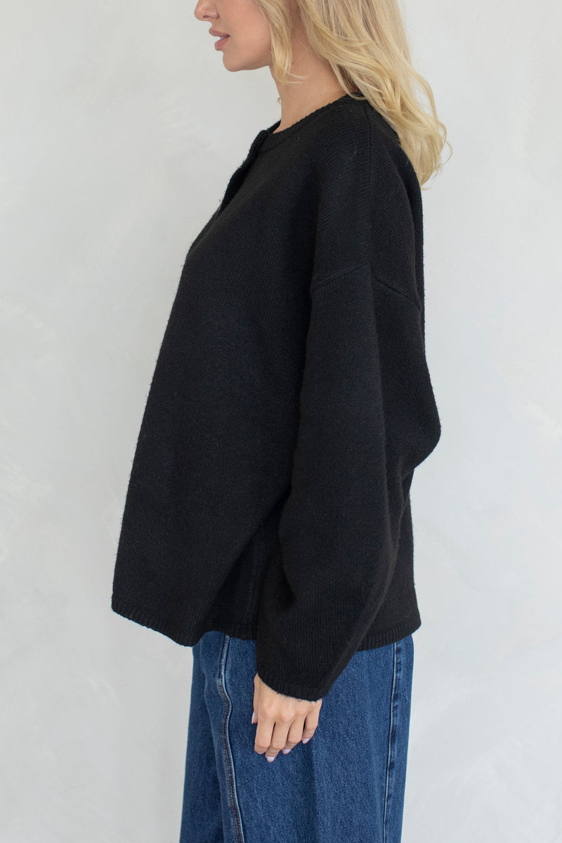 Jade Cardigan - Black