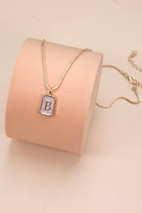 Monogram Initial Necklace