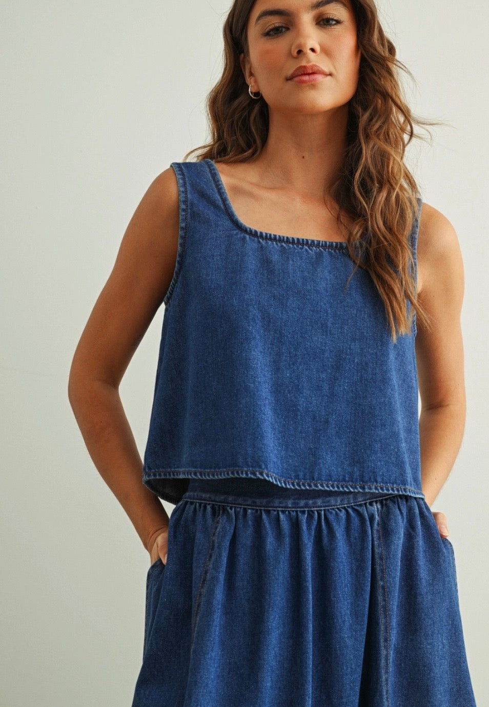 Harley Denim Tank