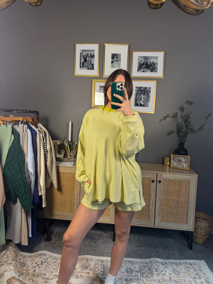 Goldie Crewneck - Moss