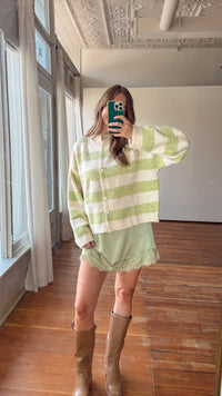 Lucy Striped Cardigan