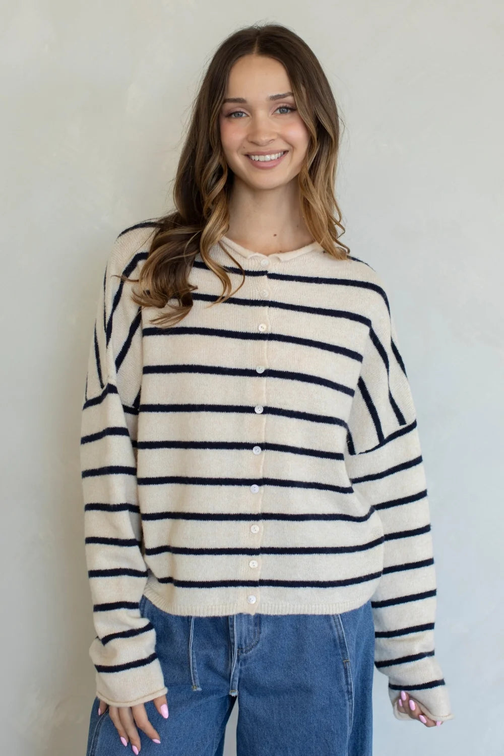 Piper Cardigan - Coastal