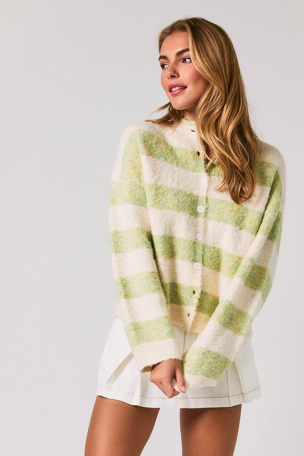 Lucy Striped Cardigan