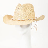 Straw Shell Cowgirl Hat