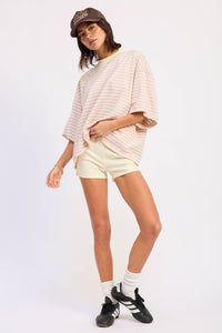 Rachel Striped Tee