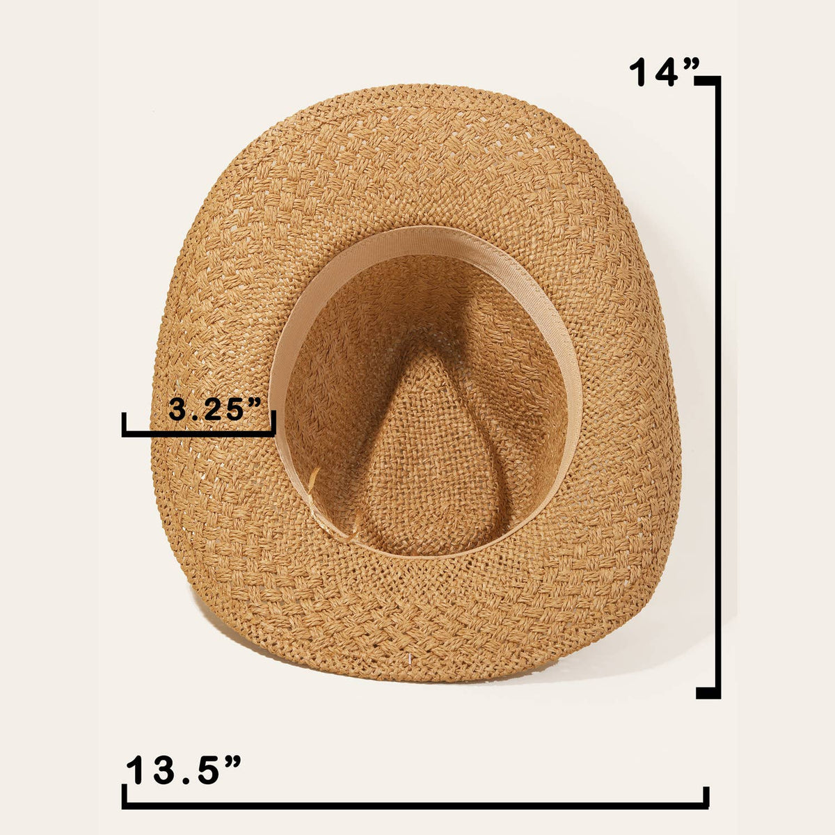 Straw Shell Cowgirl Hat