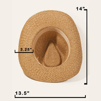 Straw Shell Cowgirl Hat