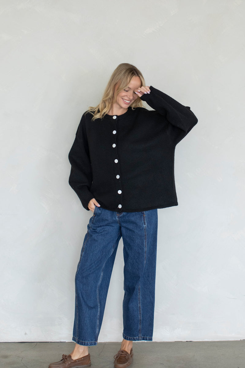 Jade Cardigan - Black