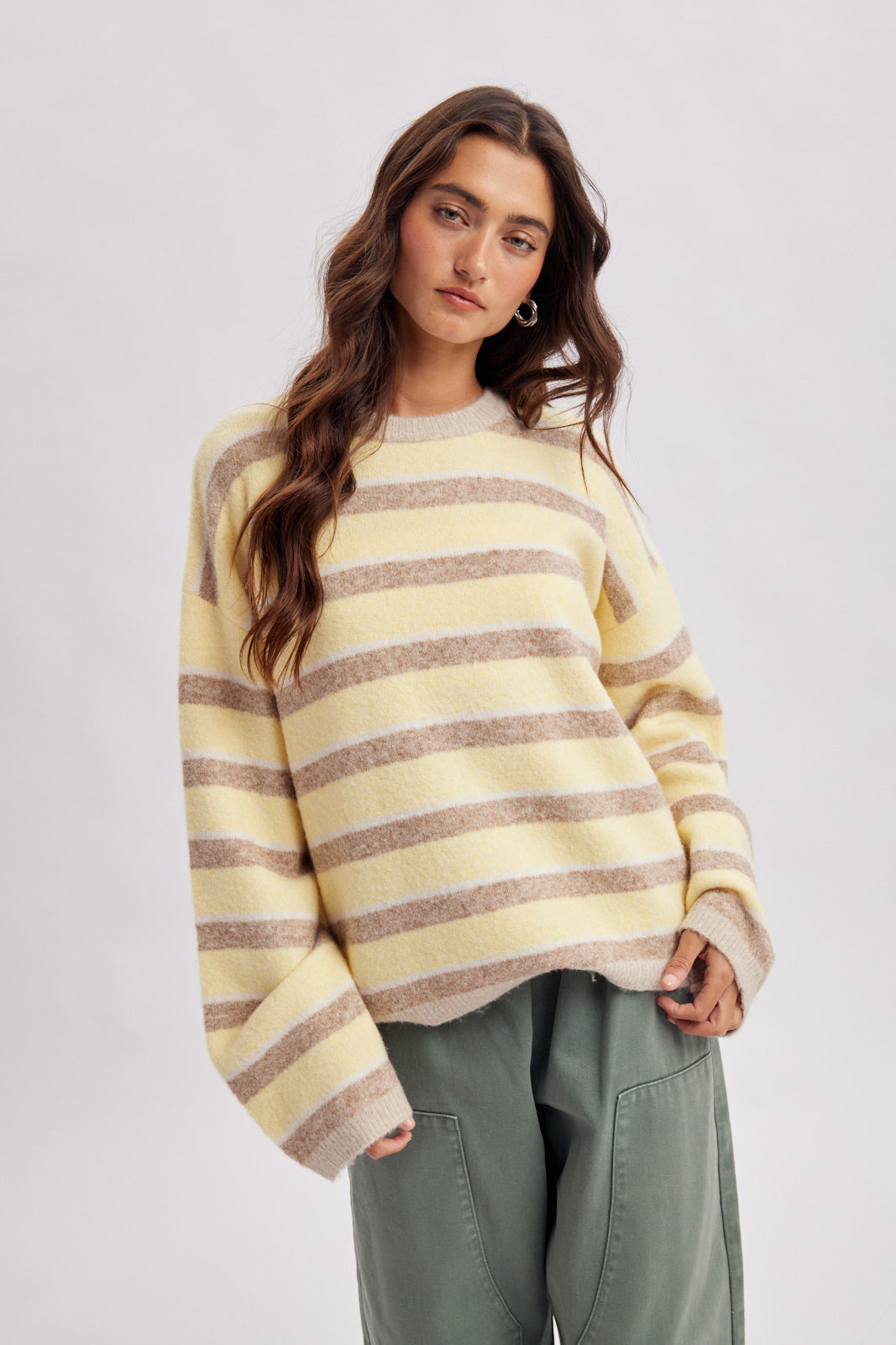 Rosaline Striped Sweater